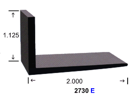 Britech Rubber L Section 2730