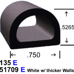 Rubber D Section 135