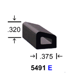 Rubber Rectangle 5491